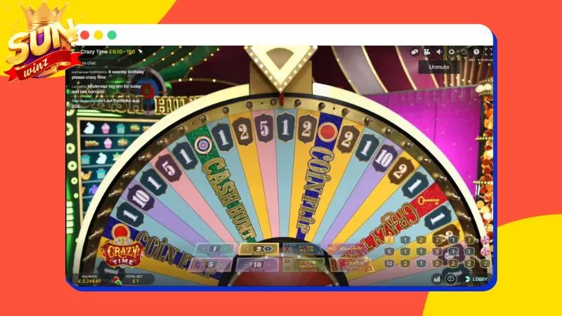 Cách tham gia cá cược Crazy Time đơn giản